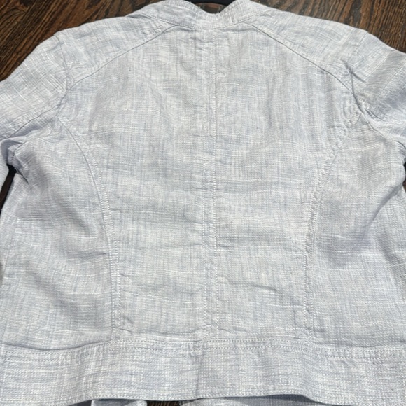 LOFT Soft Gray Suit Jacket - Picture 8 of 8